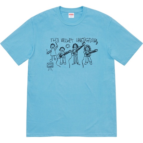 Supreme Supreme/The Velvet Underground Drawing Tee - Light Slate