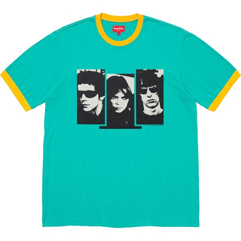 Supreme Supreme/The Velvet Underground Ringer Tee - Teal