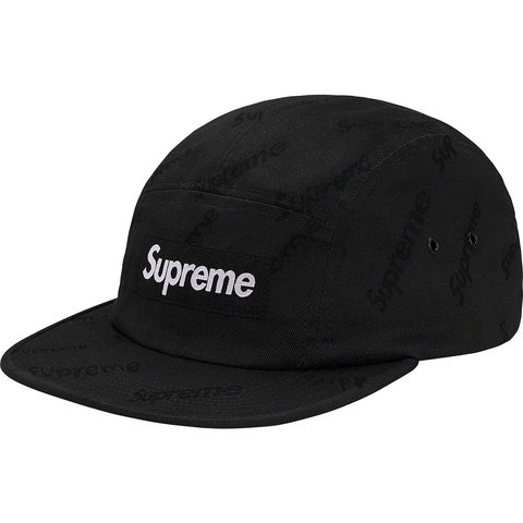 Jacquard Logos Twill Camp Cap - fall/winter 2019 - Supreme