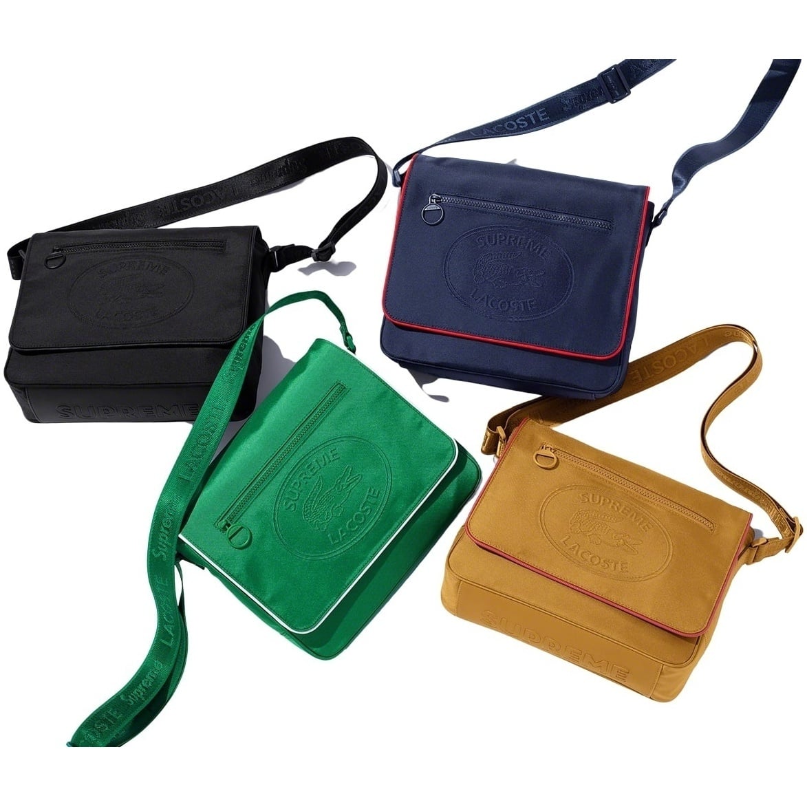 Supreme®/LACOSTE Small Messenger Bag - SupremeCommunity