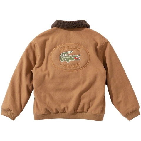Supreme Supreme®/LACOSTE Wool Bomber Jacket - Colorway