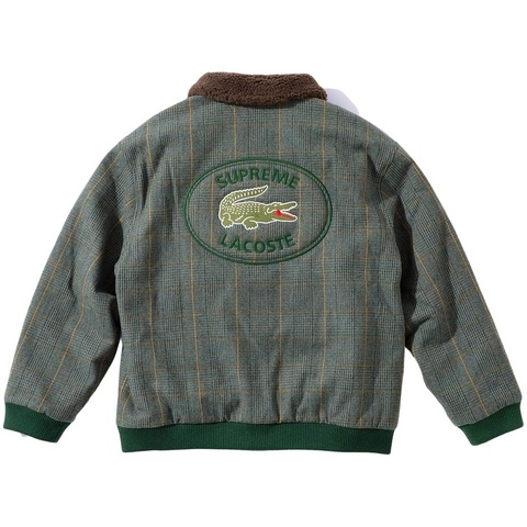Supreme Supreme®/LACOSTE Wool Bomber Jacket - Colorway
