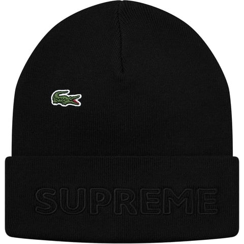 Supreme Supreme®/LACOSTE Beanie - Black