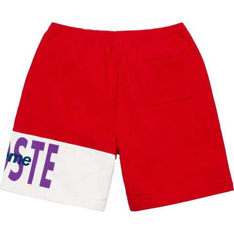 Supreme®/LACOSTE Logo Panel Sweatshort - Supreme