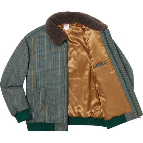 Supreme Supreme®/LACOSTE Wool Bomber Jacket - Plaid