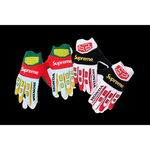 Supreme®/Honda® Fox® Racing Gloves - Supreme