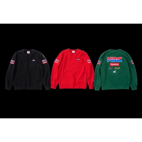 Supreme®/Honda®/Fox® Racing Crewneck - Supreme