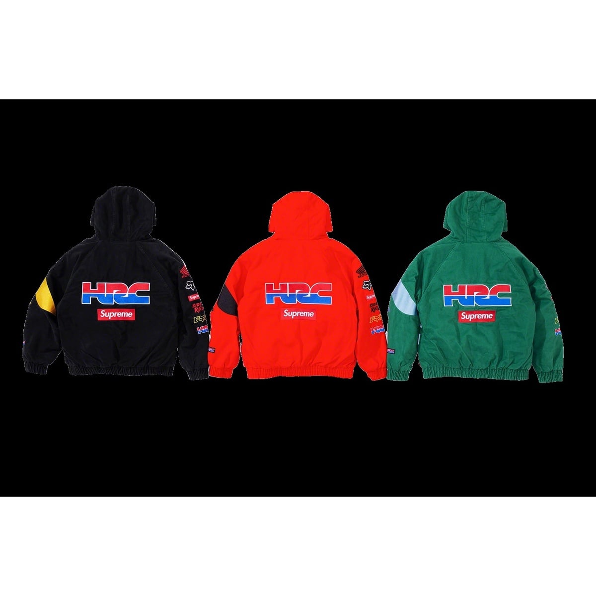 Supreme®/Honda®/Fox® Racing Puffy Zip Up Jacket - SupremeCommunity