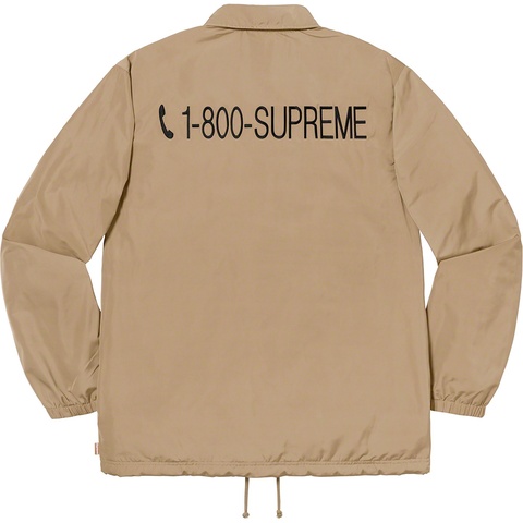 1-800 Coaches Jacket - fall/winter 2019 - Supreme