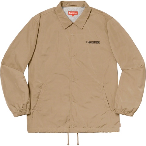 1-800 Coaches Jacket - fall/winter 2019 - Supreme
