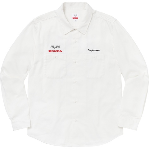 Supreme®/Honda®/Fox® Racing Work Shirt - Supreme