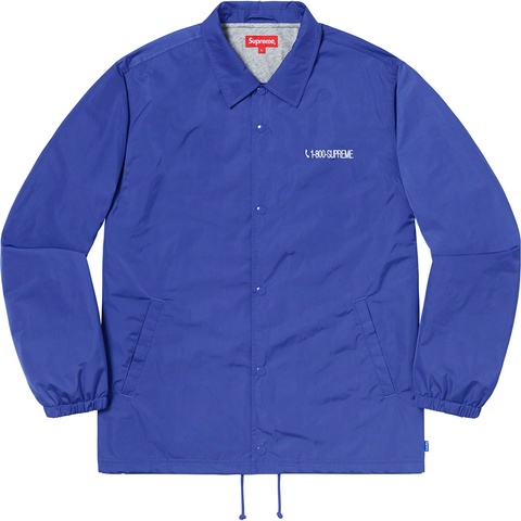 1-800 Coaches Jacket - fall/winter 2019 - Supreme