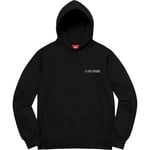 Supreme 1-800 Hooded Sweatshirt (FW19) - Black