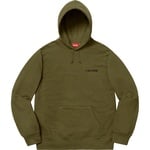 Supreme 1-800 Hooded Sweatshirt (FW19) - Dark Olive
