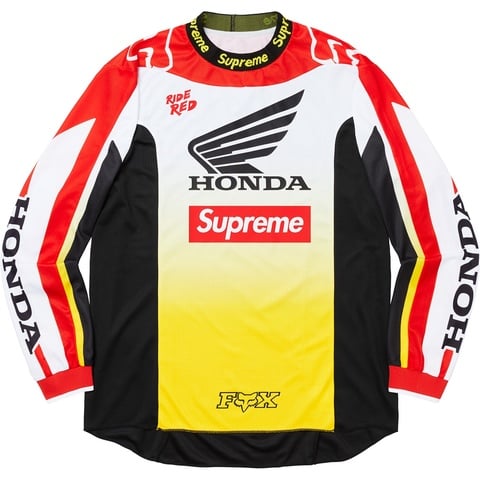 Supreme Supreme®/Honda®/Fox® Racing Moto Jersey Top - Red
