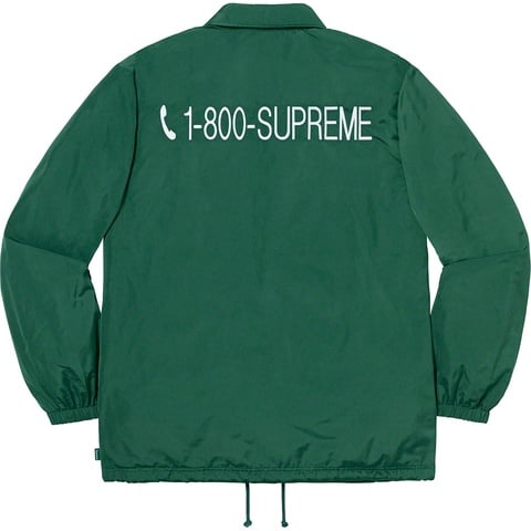 1-800 Coaches Jacket - fall/winter 2019 - Supreme