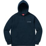 Supreme 1-800 Hooded Sweatshirt (FW19) - Navy