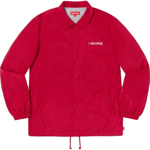 1-800 Coaches Jacket - fall/winter 2019 - Supreme