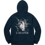 Supreme 1-800 Hooded Sweatshirt (FW19) - Navy