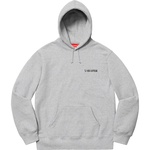 Supreme 1-800 Hooded Sweatshirt (FW19) - Heather Grey