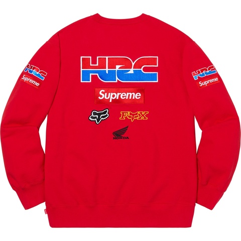 Supreme®/Honda®/Fox® Racing Crewneck - Supreme