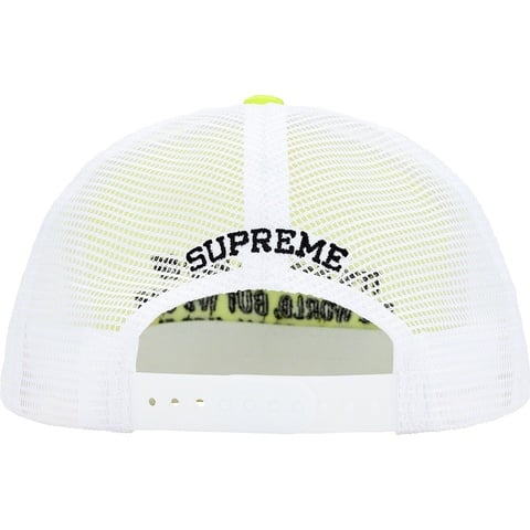 Supreme End of the World Mesh Back 5-Panel - Lime
