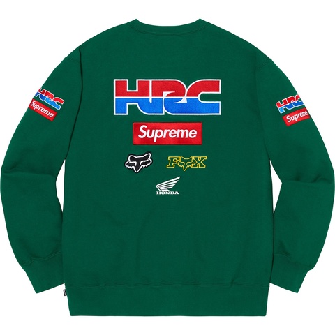 Supreme®/Honda®/Fox® Racing Crewneck - Supreme