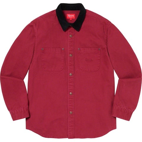 Script Canvas Snap Shirt - fall/winter 2019 - Supreme