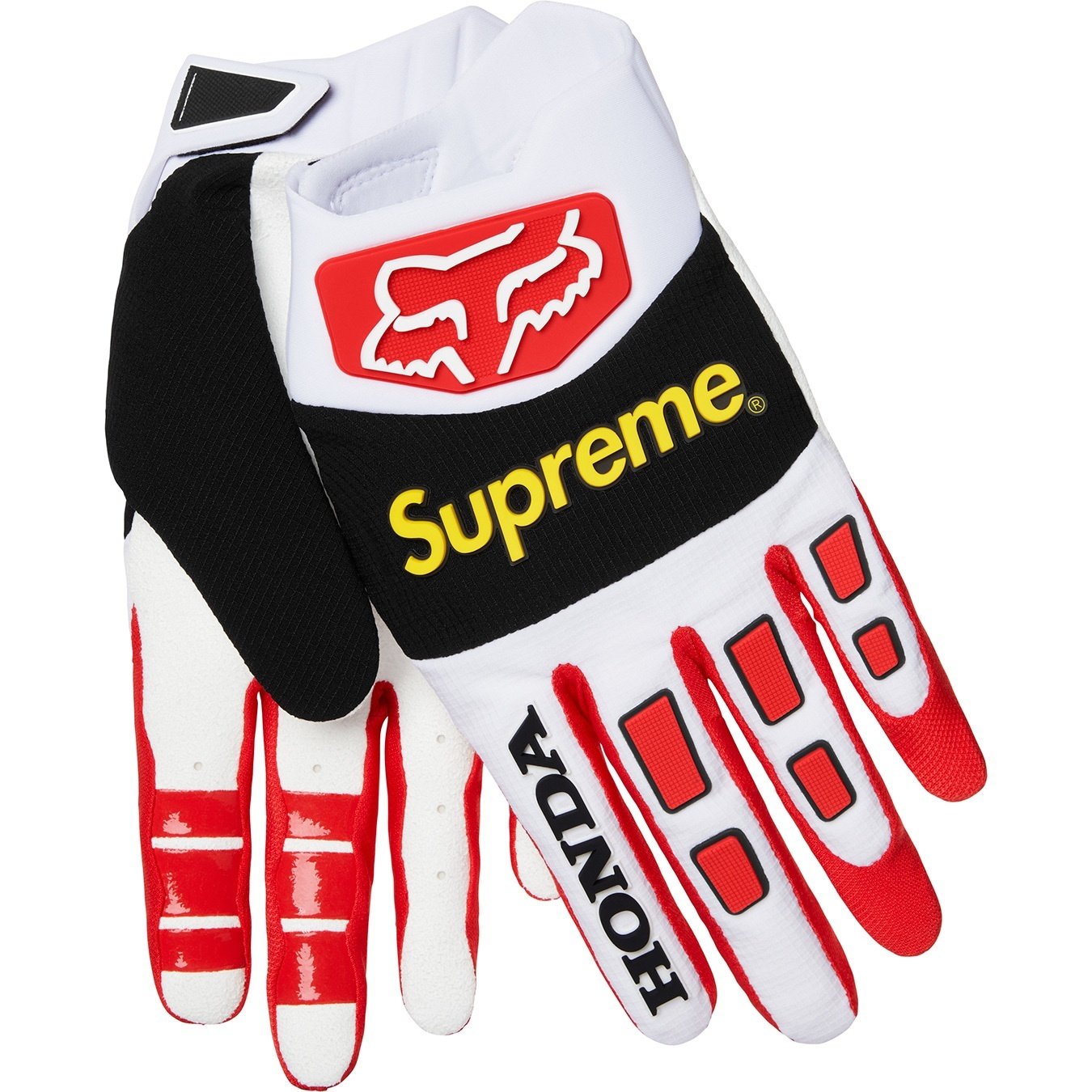【新品】【限定】Supreme Fox Racing グローブ S HONDA Supreme Honda Fox Racing Gloves (FW19) - $88