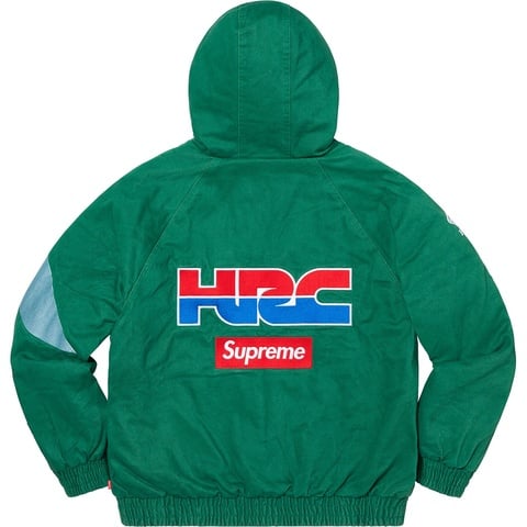 Supreme®/Honda®/Fox® Racing Puffy Zip Up Jacket - Supreme Supreme®/Honda®/Fox® Racing Puffy Zip Up Jacket - Supreme