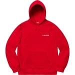Supreme 1-800 Hooded Sweatshirt (FW19) - Red