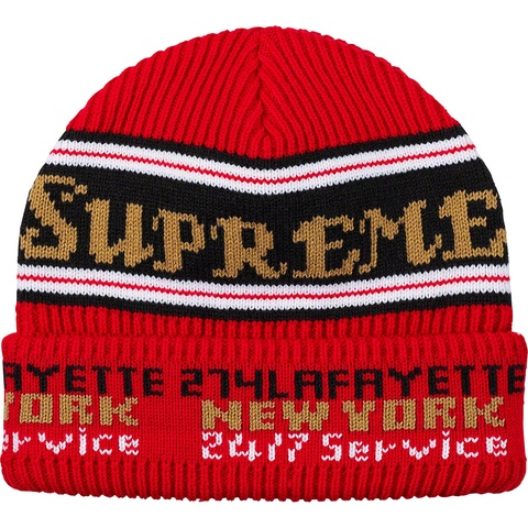 Supreme Service Beanie - Red