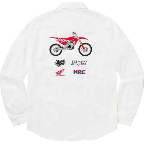 Supreme®/Honda®/Fox® Racing Work Shirt - Supreme