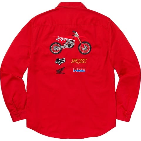 Supreme®/Honda®/Fox® Racing Work Shirt - Supreme