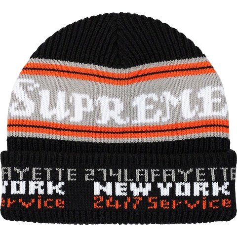 Supreme Service Beanie - Black