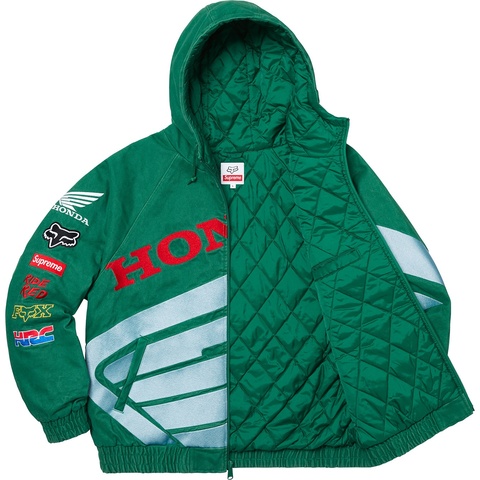 Supreme®/Honda®/Fox® Racing Puffy Zip Up Jacket - Supreme