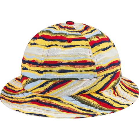 Supreme Textured Stripe Bell Hat - Red