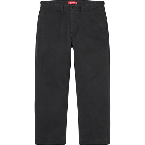 Supreme Crown Chino Pant - Black