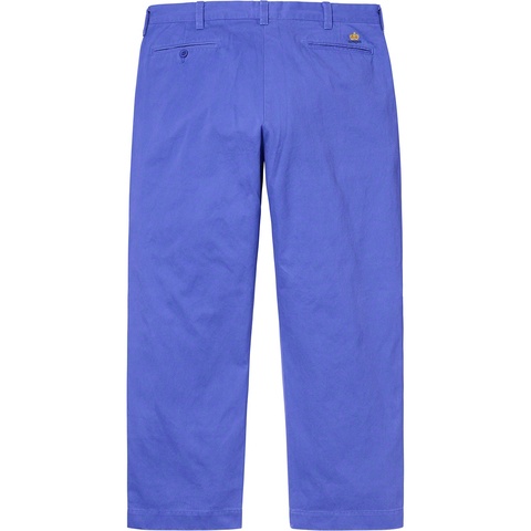 Supreme Crown Chino Pant - Dusty Royal