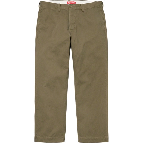 Supreme Crown Chino Pant - Olive