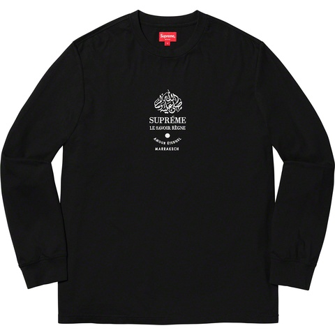 Supreme Marrakech L/S Top - Black
