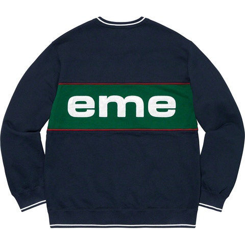 シュプリーム　Supreme Piping Crewneck M Piping Crewneck - fall/winter 2019 - Supreme