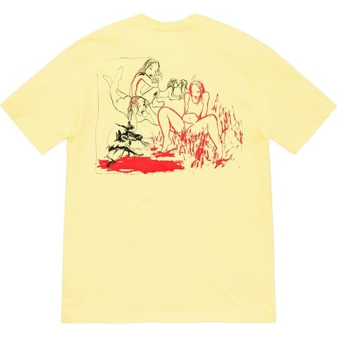 Supreme Heroines Tee - Pale Yellow