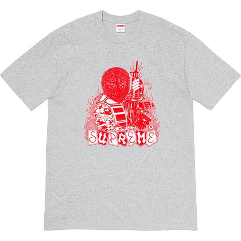 Supreme Mercenary Tee - Heather Grey