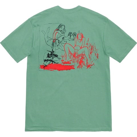 Supreme Heroines Tee - Dusty Teal