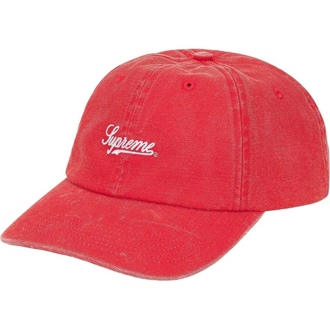 Supreme Script Logo 6-Panel - Red