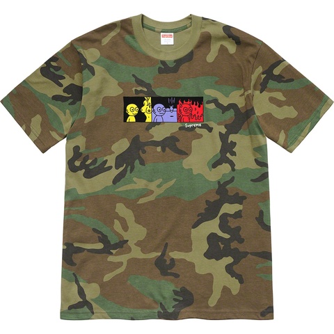 Supreme Life Tee - Woodland Camo