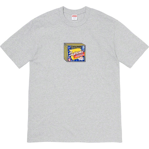 Supreme Cheese Tee - Heather Grey
