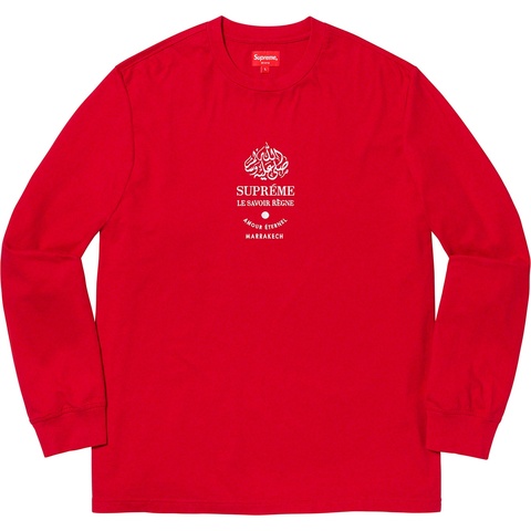 Supreme Marrakech L/S Top - Red