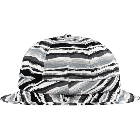 Supreme Textured Stripe Bell Hat - Black